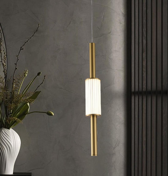 Luanda Antique Glass Led Pendant Light Chandelier 45 Cm
