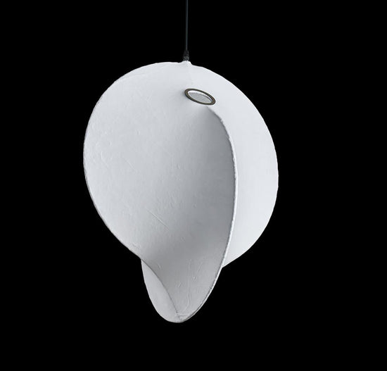Lunar Soft Touch White Pendant Light Chandelier 60 Cm