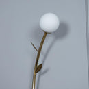 Madra Single Opal Glass Antique Wall Sconce - Heka Lighting & Trading Limited
