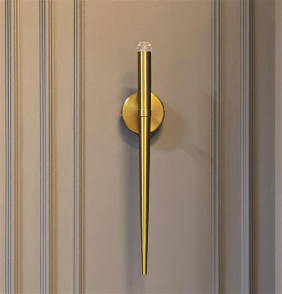 Madrid Antique Torch Led Wall Sconce