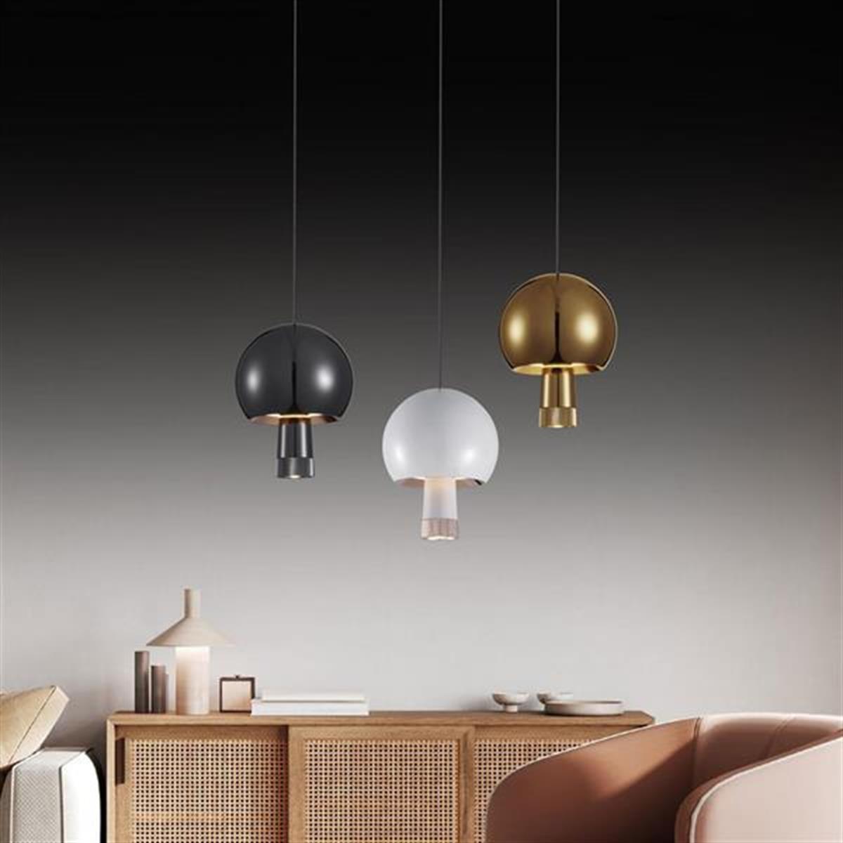 Mayon Gold Led Pendant Light Chandelier