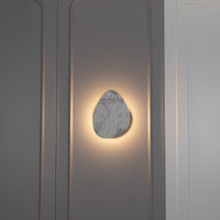 Medusa White Marbled Antique Led Wall Sconce 27 Cm - Heka Lighting & Trading Limited