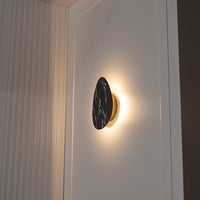 Medusa Black Marbled Antique Led Wall Sconce 38 Cm - Heka Lighting & Trading Limited