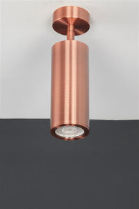 Mia Copper Flat Spotlight 6X14 Cm - Heka Lighting & Trading Limited