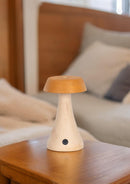 Morchella Rechargeable Yellow Table Lamp - Heka Lighting & Trading Limited