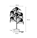 Mozambik Gold Table Lamp 70 Cm - Heka Lighting & Trading Limited