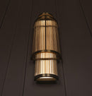 Nablus Transparent Glass Çubuklu Antique Wall Sconce - Heka Lighting & Trading Limited