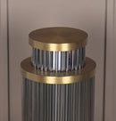 Nablus Transparent Glass Stick Antique Table Lamp - Heka Lighting & Trading Limited