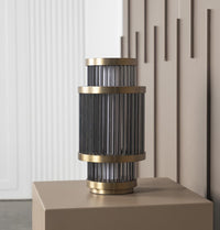 Nablus Transparent Glass Stick Antique Table Lamp - Heka Lighting & Trading Limited