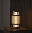 Nablus Transparent Glass Stick Antique Table Lamp - Heka Lighting & Trading Limited