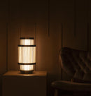 Nablus Transparent Glass Stick Antique Table Lamp - Heka Lighting & Trading Limited