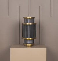 Nablus Transparent Glass Stick Antique Table Lamp - Heka Lighting & Trading Limited