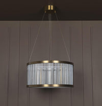 Nablus Transparent Glass Stick Antique Chandelier - 60Cm - Heka Lighting & Trading Limited