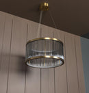 Nablus Transparent Glass Stick Antique Chandelier - 60Cm - Heka Lighting & Trading Limited