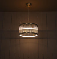 Nablus Transparent Glass Stick Antique Chandelier - 60Cm - Heka Lighting & Trading Limited