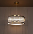 Nablus Transparent Glass Stick Antique Chandelier - 80Cm - Heka Lighting & Trading Limited