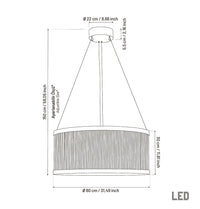 Nablus Transparent Glass Stick Antique Chandelier - 80Cm - Heka Lighting & Trading Limited