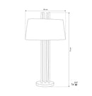 Napoli Gold Cream Lampshade - Heka Lighting & Trading Limited