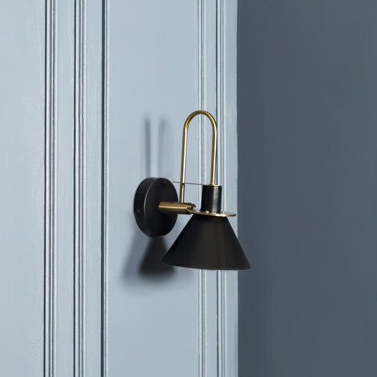 Nara Antique Black Wall Sconce | Modern Decorative Lighting For Homes & Hotels