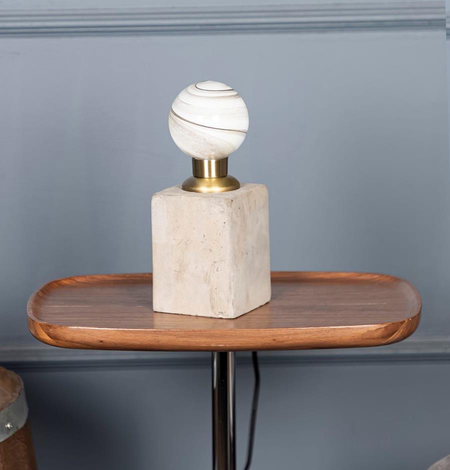 *Ngj16003* Concrete Lampshade *12* | Modern Decorative Lighting For Homes & Hotels