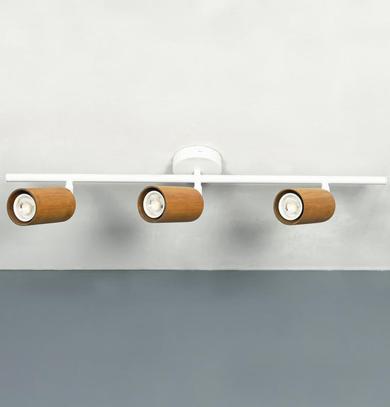Niagara 3-Piece Wood White Wall Sconce