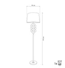Nice Antique Brown Floor Lamp - Heka Lighting & Trading Limited