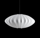 Orion Soft Touch White Elips Pendant Light Chandelier 50 Cm - Heka Lighting & Trading Limited