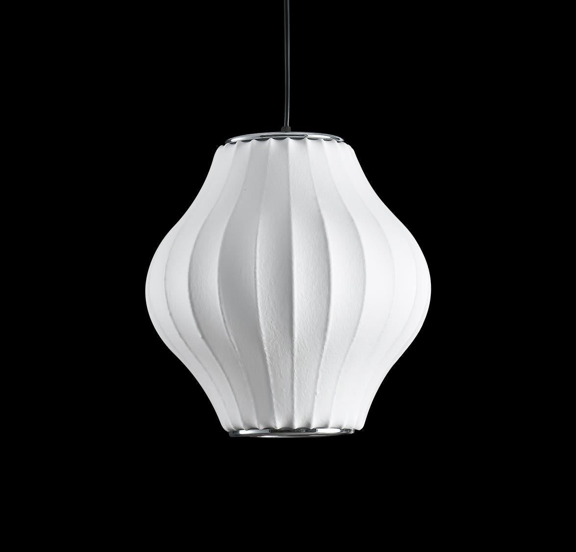 Orion Soft Touch White Pendant Light Chandelier 30 Cm - Heka Lighting & Trading Limited