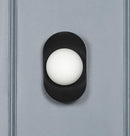 Osaka Soft Black Wall Sconce - Heka Lighting & Trading Limited