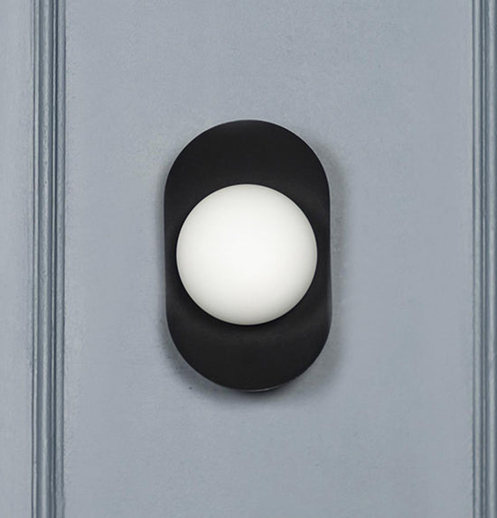 Osaka Soft Black Wall Sconce