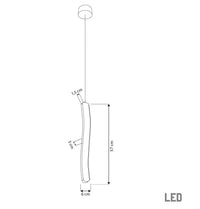 Oslo Single Platinum Stainless White Acrylic Chandelier - Heka Lighting & Trading Limited