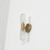 Ottava Set Of 2 Transparent Antique Wall Sconce - Heka Lighting & Trading Limited