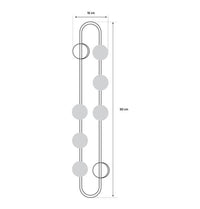 Pontus 6 Hooks Antique Wall Sconce - Heka Lighting & Trading Limited