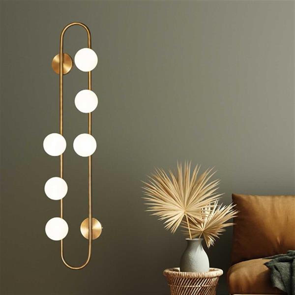 Pontus 6 Hooks Antique Wall Sconce - Heka Lighting & Trading Limited