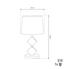 Ponzan White Marble Antique Lampshade - Heka Lighting & Trading Limited