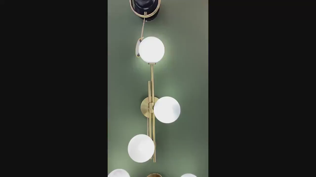 Unique Bathroom Wall Lighting, Handmade Art Deco Sconce, Home Decor Brass Wall Light, Housewarming Gift, MODEL : LIKYA
