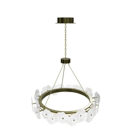 Anvers Antique White Marble Led Chandelier