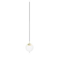 Apple Opal Glass Led Pendant Light Chandelier 25 Cm