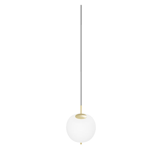 Apple Opal Glass Led Pendant Light Chandelier 30 Cm