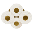 Efes Brushed Brass Marble Led Wall Sconce