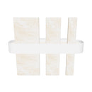 Ekho Marble Platinum Wall Sconce