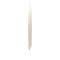 Gabon Marble Brushed Brass Wall Sconce 128 Cm