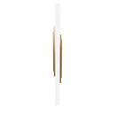 Gabon Marble Brushed Brass Wall Sconce 66 Cm