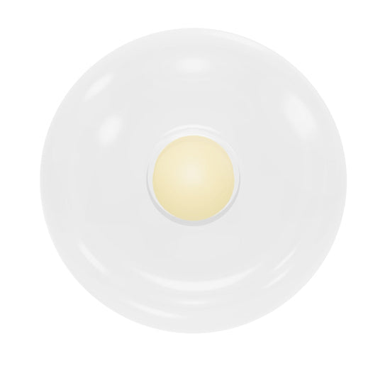 Labranda Single Honey Glass Black Led Wall Sconce 15 Cm