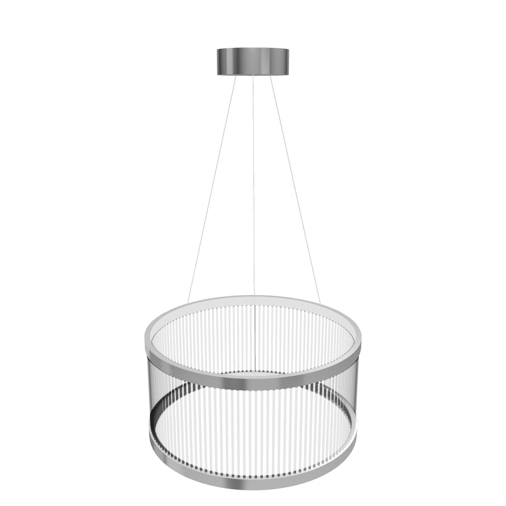 Nablus Transparent Glass Stick Antique Chandelier - 60Cm