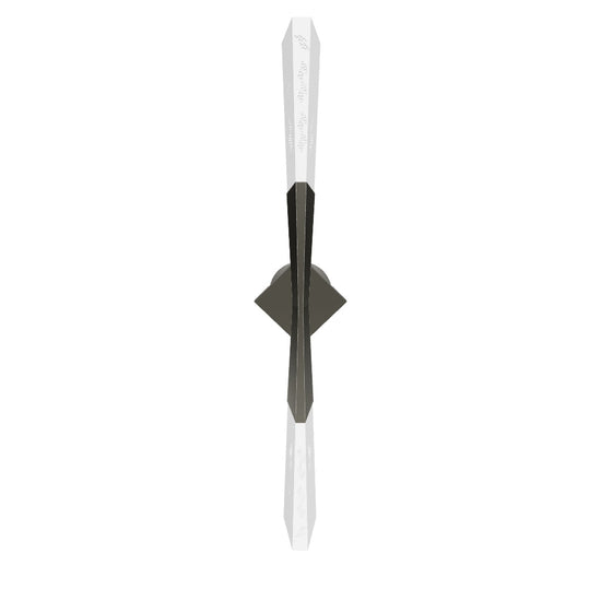 Surinam Crystal Acrylic Nickel Single Led Wall Sconce