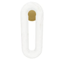 Teta White Marble Antique Wall Sconce 15X40 Cm