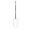 Teta White Marble Antique Pendant Light Chandelier 25X60 Cm