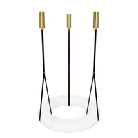 Teta White Marble Antique Pendant Light Chandelier 80 Cm