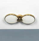 Rabat 2-Piece Marble Antique Plafonier Chandelier | Modern Decorative Lighting For Homes & Hotels